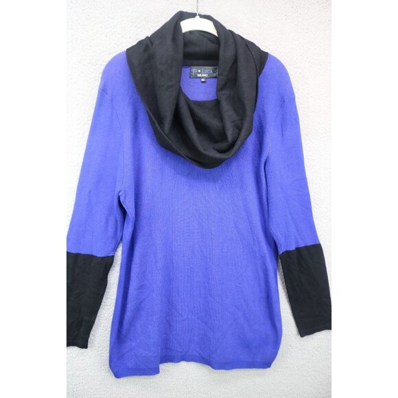 P. Luca Milano Cowl Neck Sweater-Size XL - Picture 1 of 9